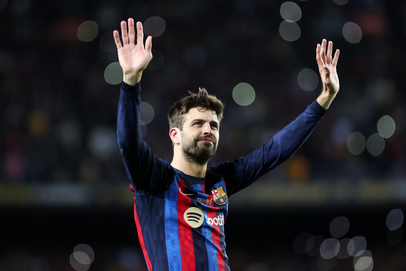 Piqué disfruta estos días de sus hijos