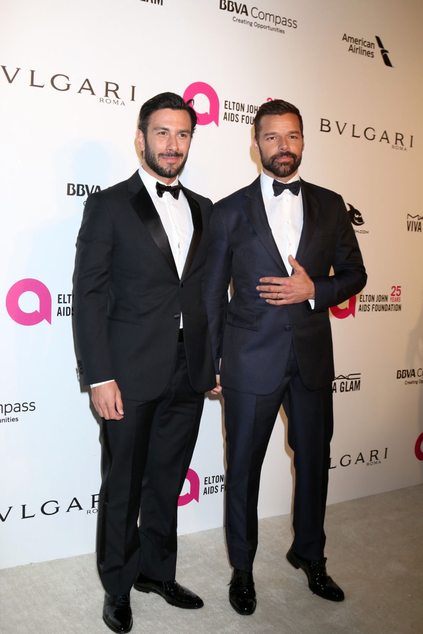 Ricky Martin y Jwan Yosef