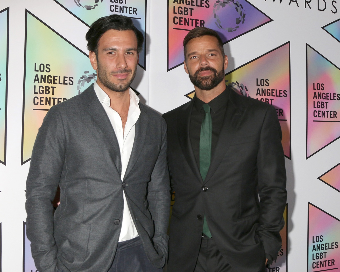 Ricky Martin y Jwan Yosef