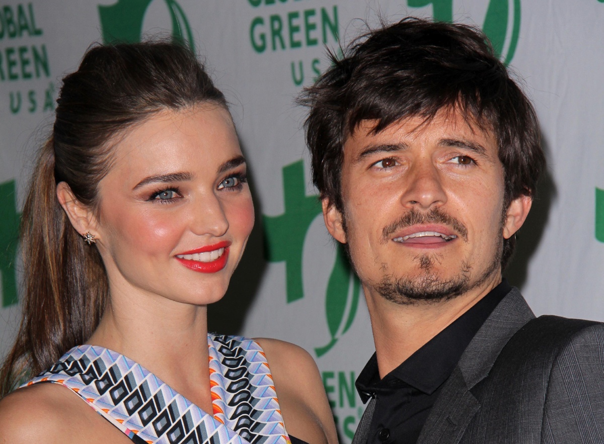 Orlando Bloom y Miranda Kerr