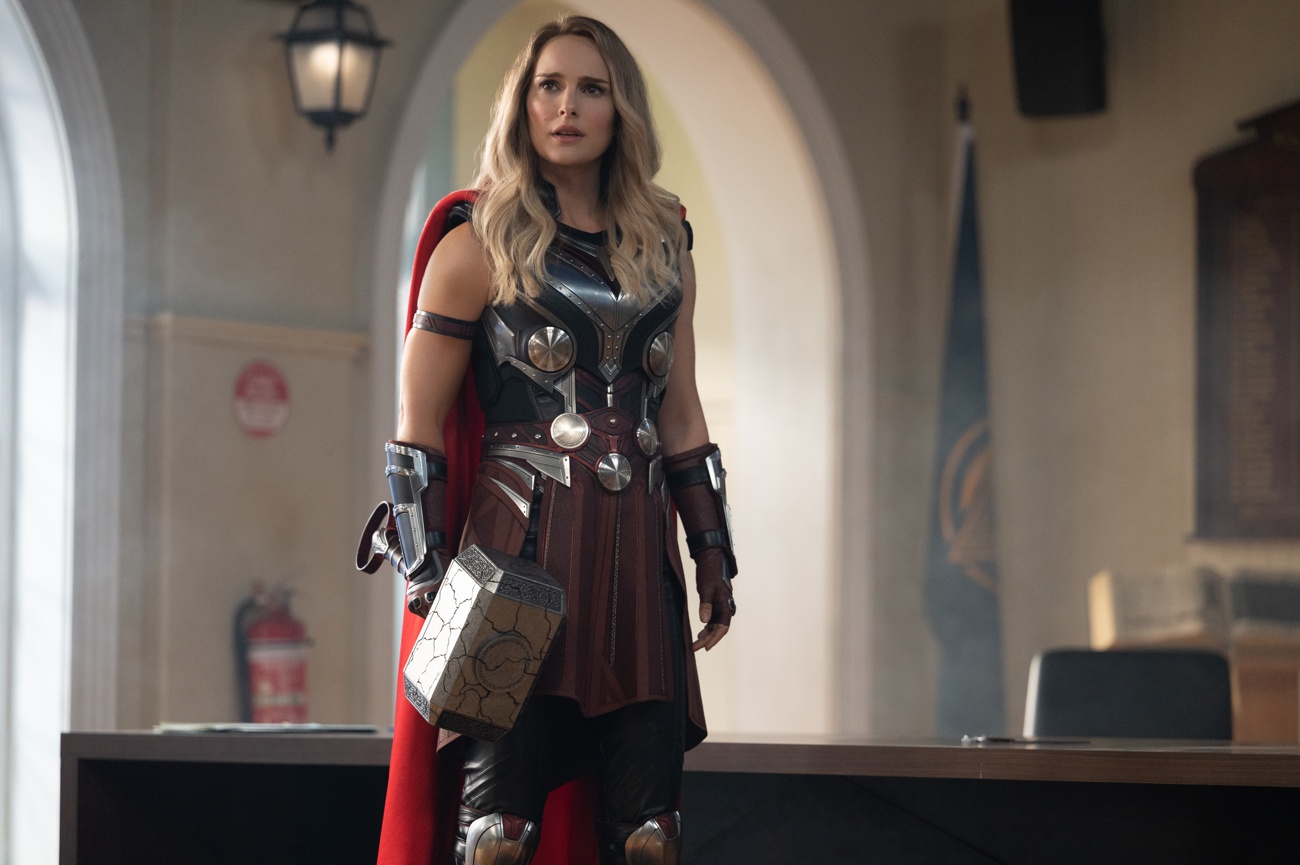 Natalie Portman en “Thor: El mundo oscuro”