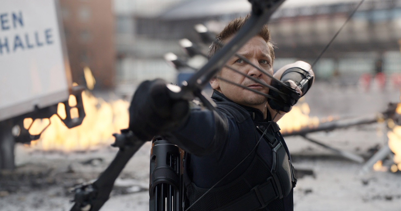 Jeremy Renner en “Los Vengadores”